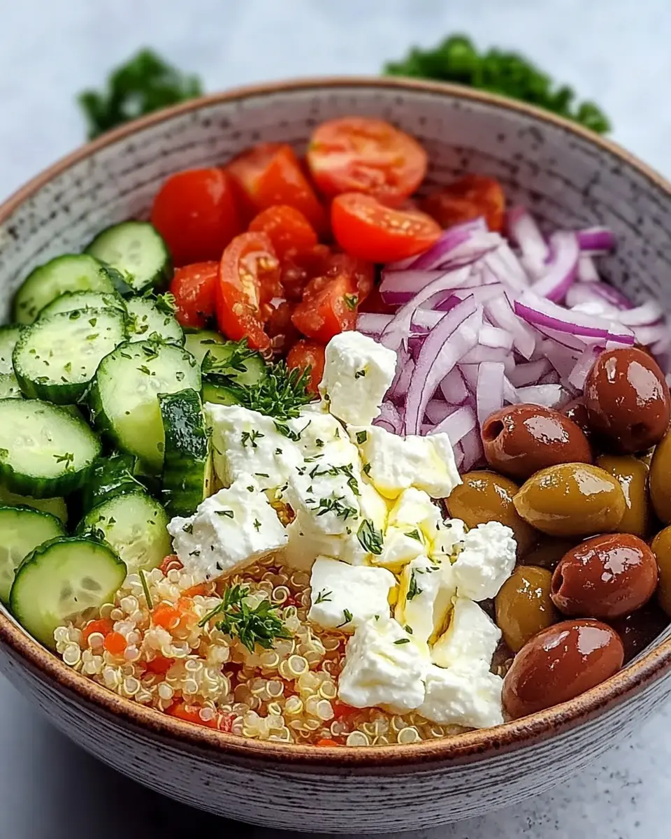 Griechische Bowl – Bestes Rezept First Image First Image