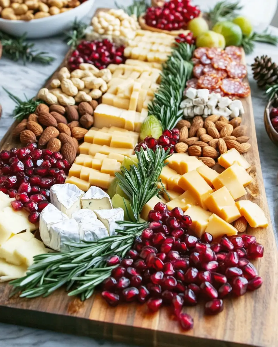 Weihnachtliche Snack- und Käseplatte First Image First Image