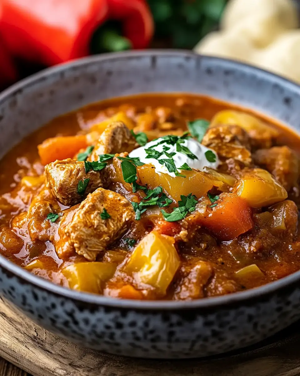 Szegediner Gulasch ganz einfach zubereitet First Image