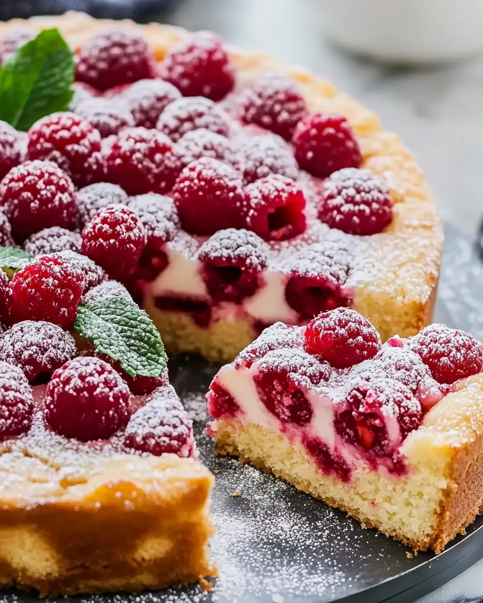 Schneller Himbeerkuchen – Das beste Rezept für spontanes Kuchenglück First Image