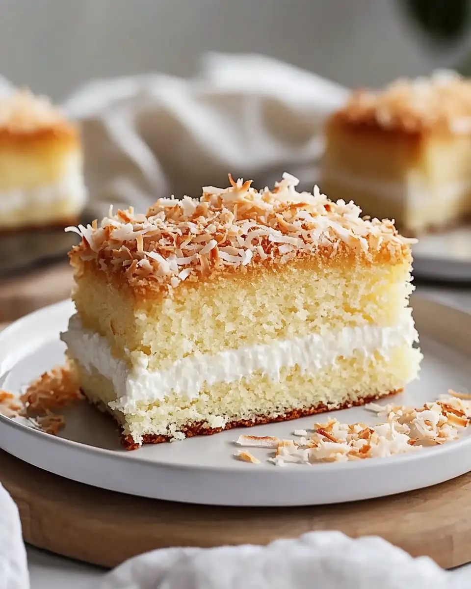 Buttermilchkuchen mit Kokos – Bestes Rezept in 8 Schritten First Image First Image
