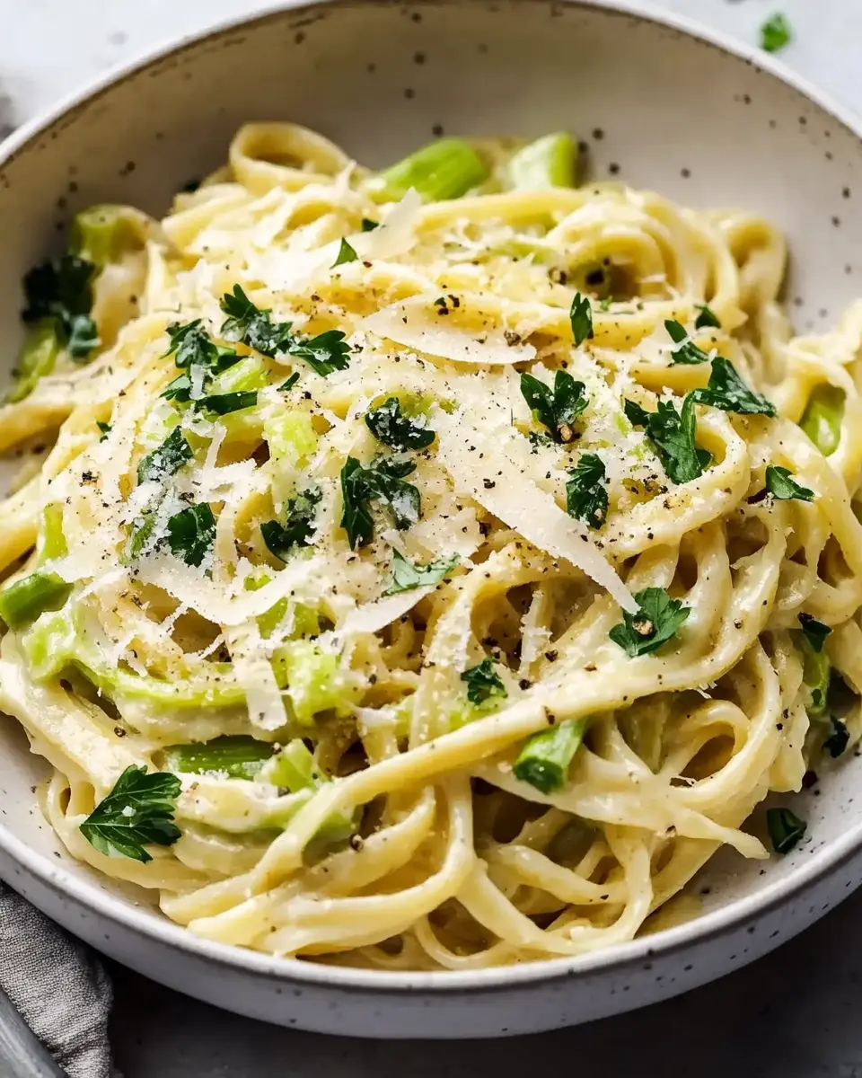 Cremige Vegetarische Lauch Carbonara: Einfach & Herzhaft Lecker 6