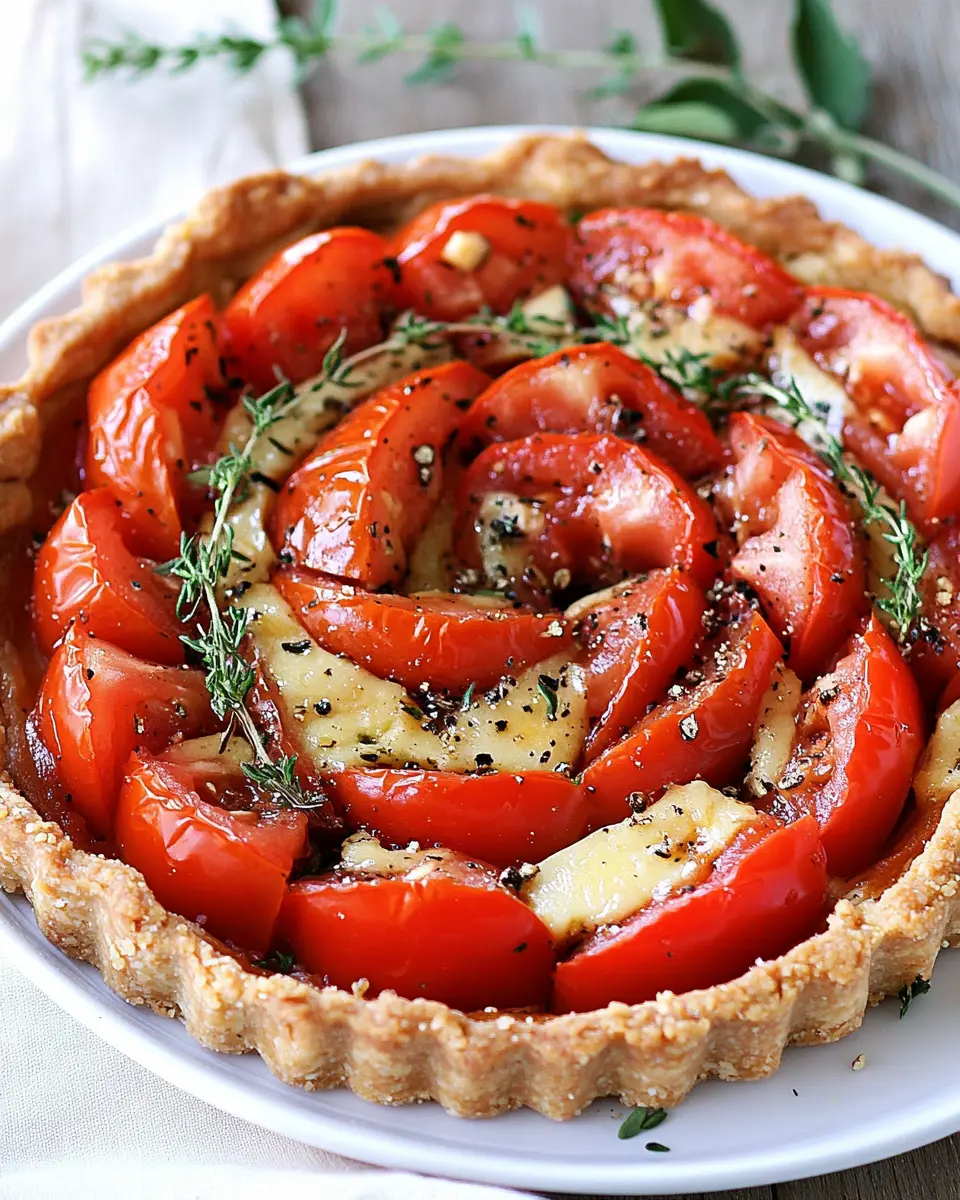 Tomatentarte mit Vollkornteig: Irresistibly Fresh & Flavorful! 5