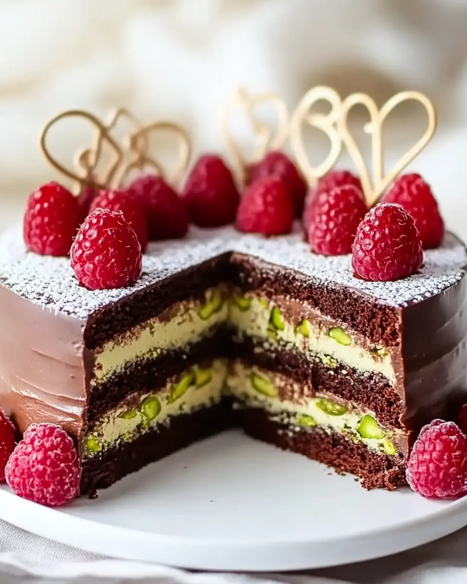 Schoko Pistazien Ostertorte mit Himbeeren: Indulgent Festive Bliss 6 bo851rvf1qdpuoeulsat