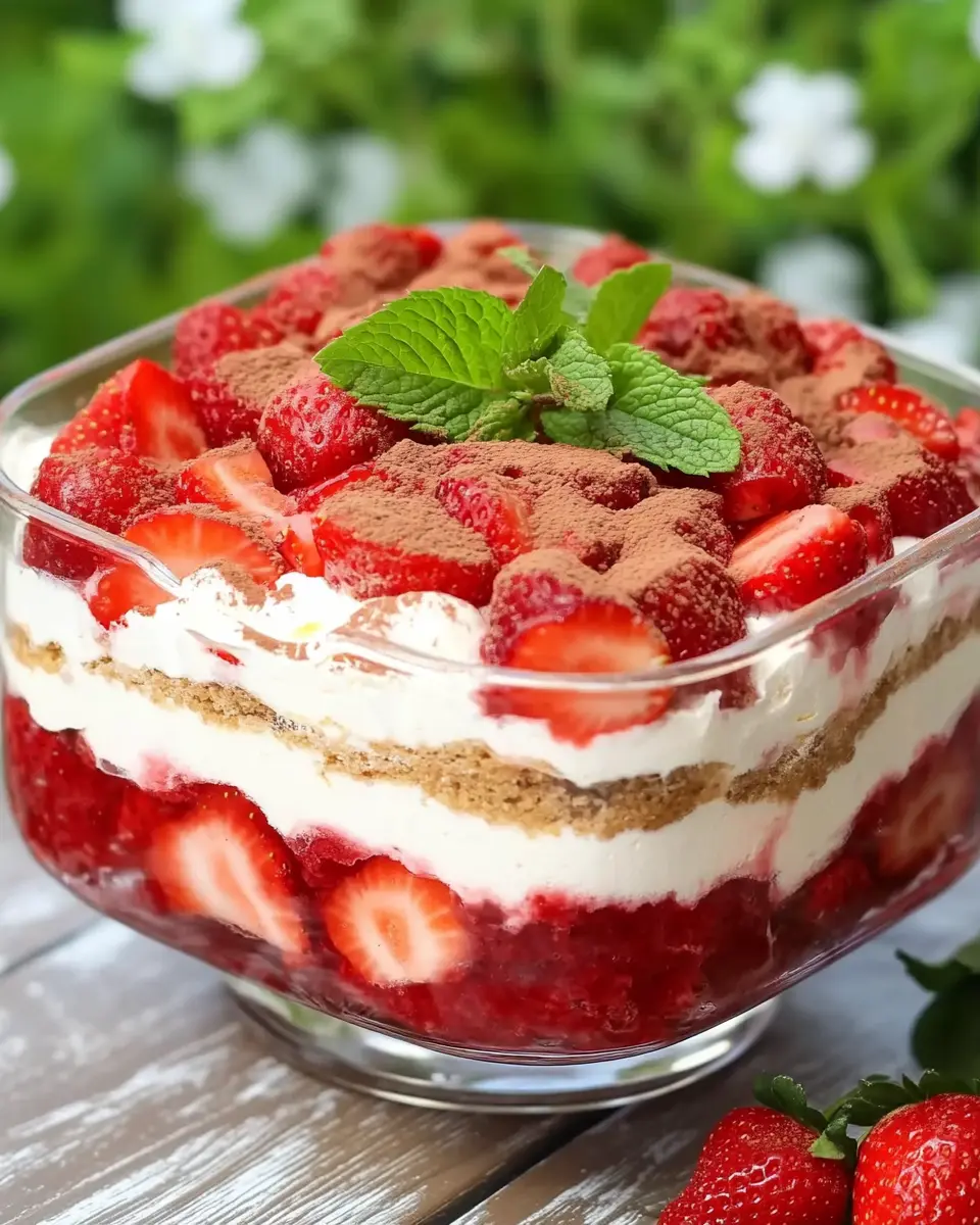 Erdbeer Tiramisu: The Best Fruity Summer Dessert You’ll Love 7