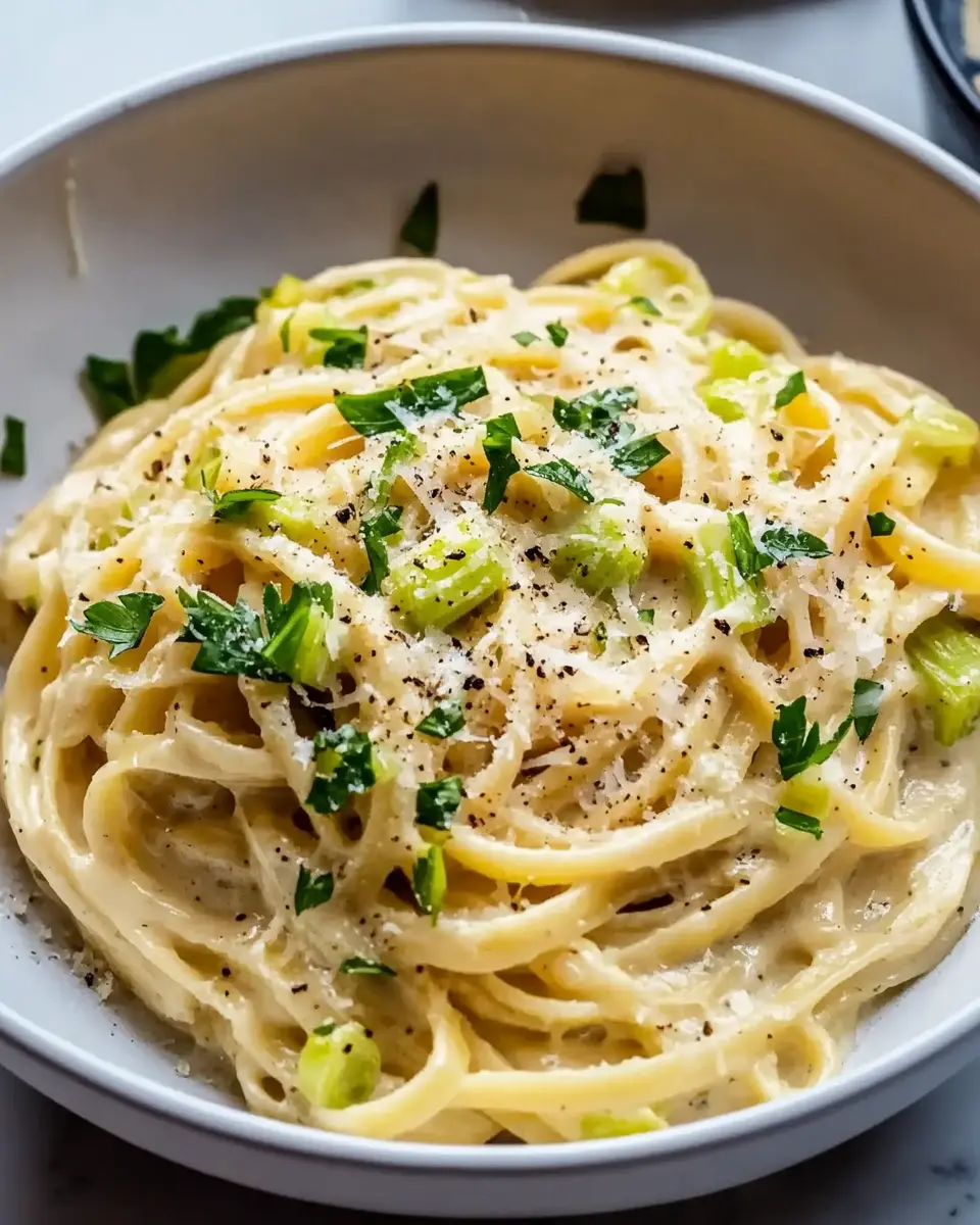 Cremige Vegetarische Lauch Carbonara: Einfach & Herzhaft Lecker 5