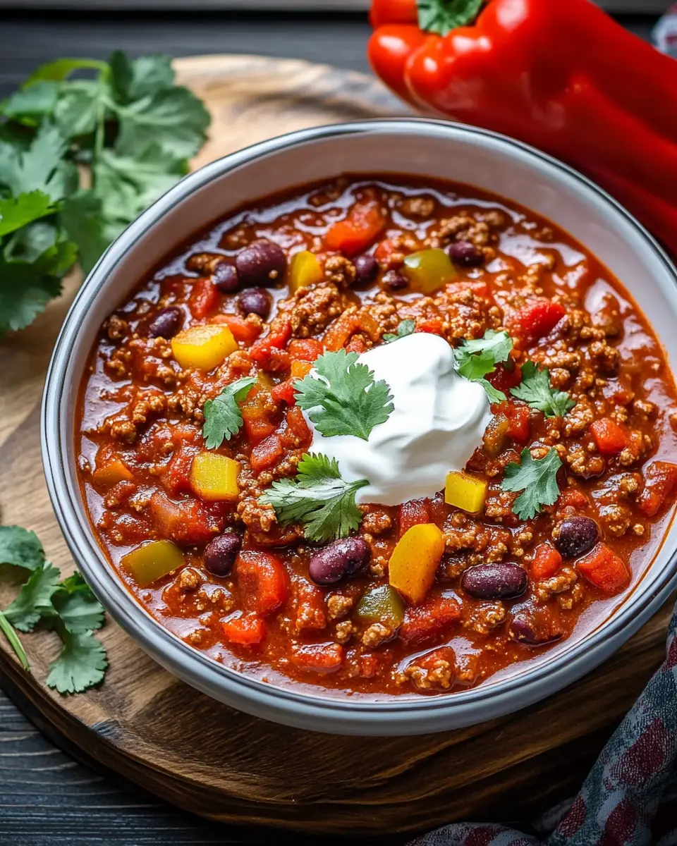 Chili con Carne Rezept schnell und einfach First Image