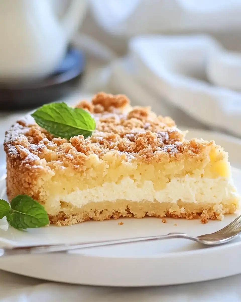 Schneller Quarkkuchen mit Streuseln First Image