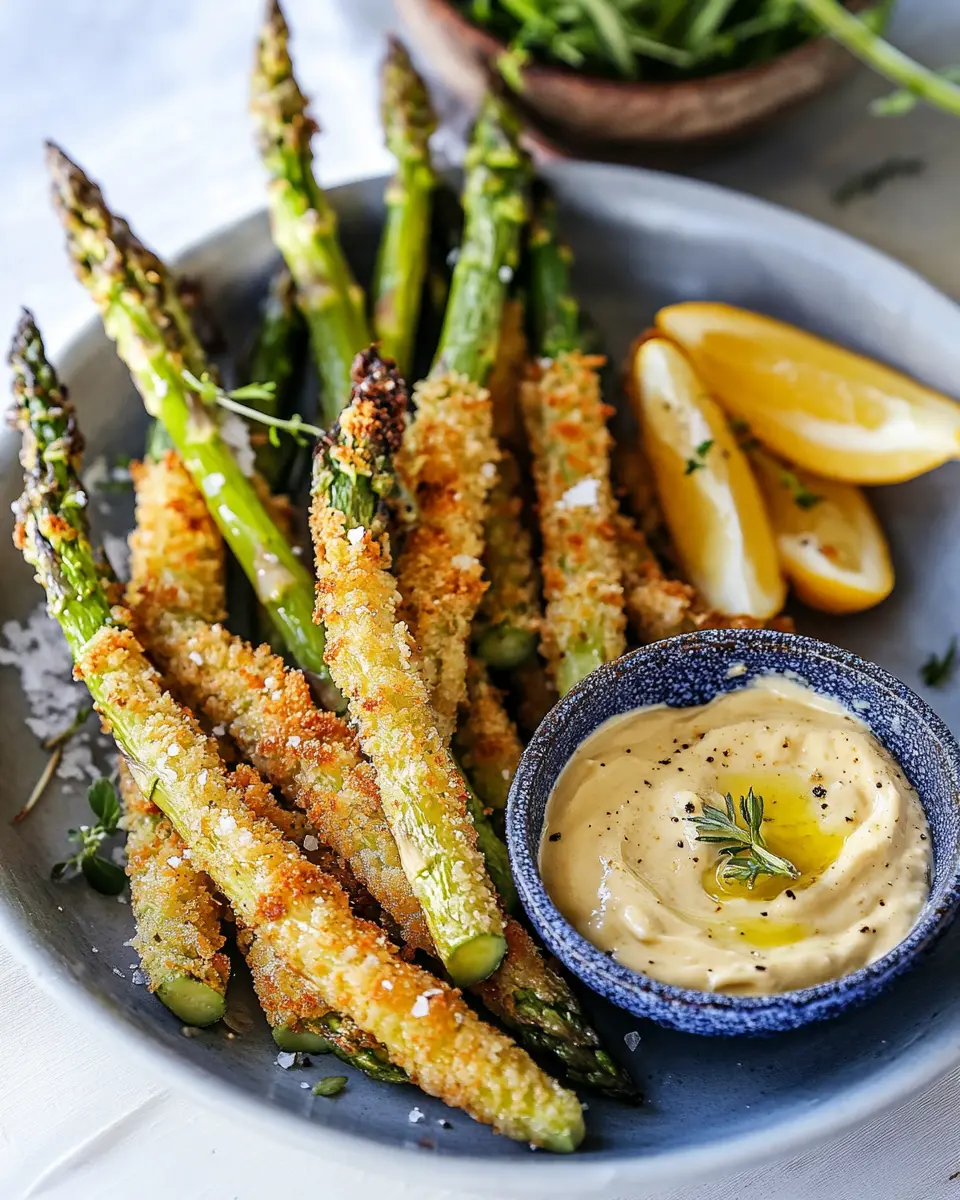 Panierter Spargel mit Bier-Mayonnaise Rezept: Irresistibly Crispy! 6 emyhtts4bjmwpmibuwmq