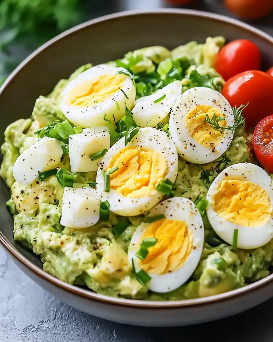 Avocado Eier Salat: Cremiger Genuss für jeden Tag, einfach! 6