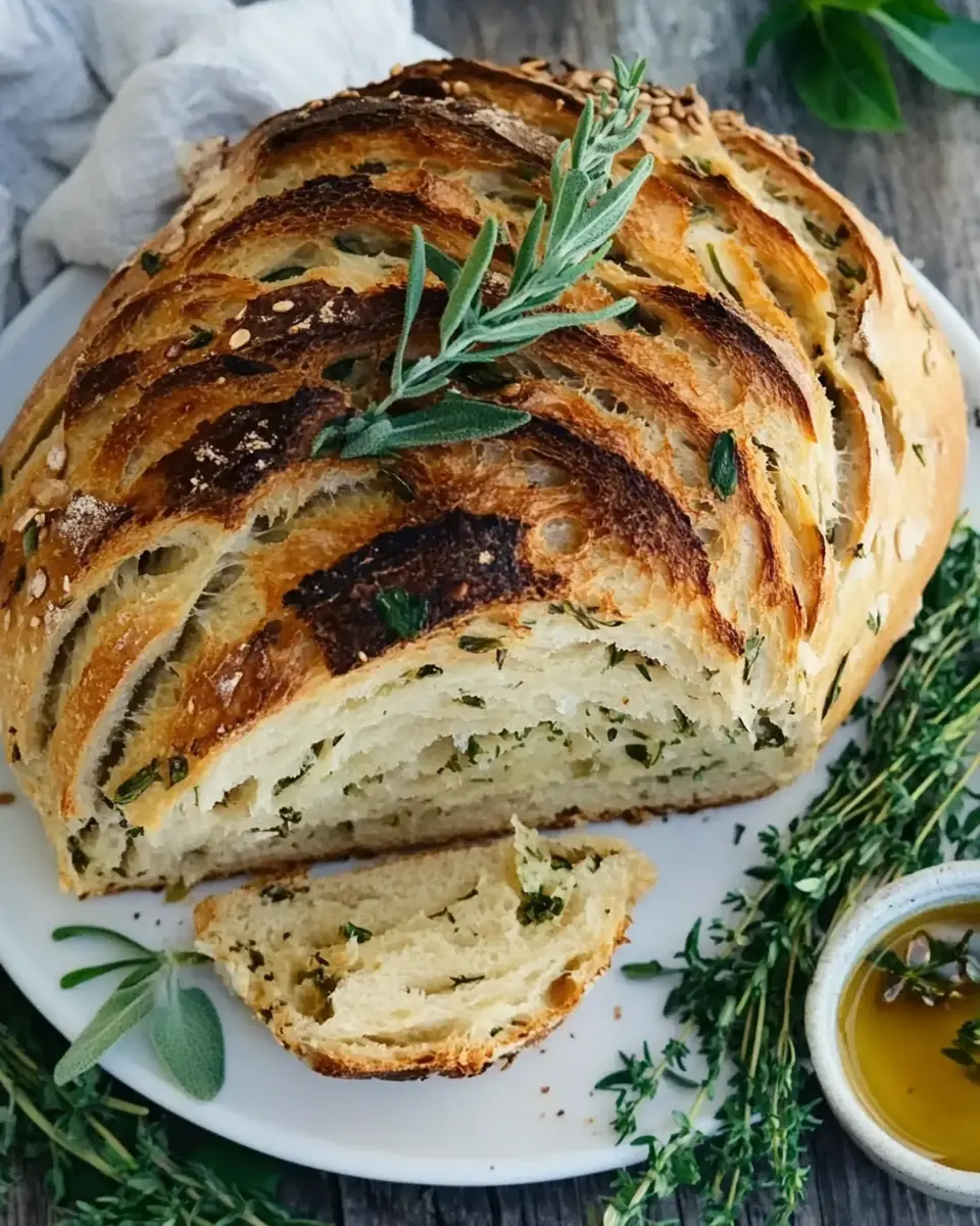 Bestes Kräuterbrot mit Bärlauch – Aromatisch & Knusprig First Image