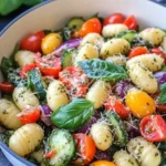 Gnocchi Salat – Einfaches Sommerrezept mit Pesto-Dressing First Image