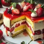 Erdbeer Eierlikörtorte – Festlich, fruchtig und unwiderstehlich lecker First Image