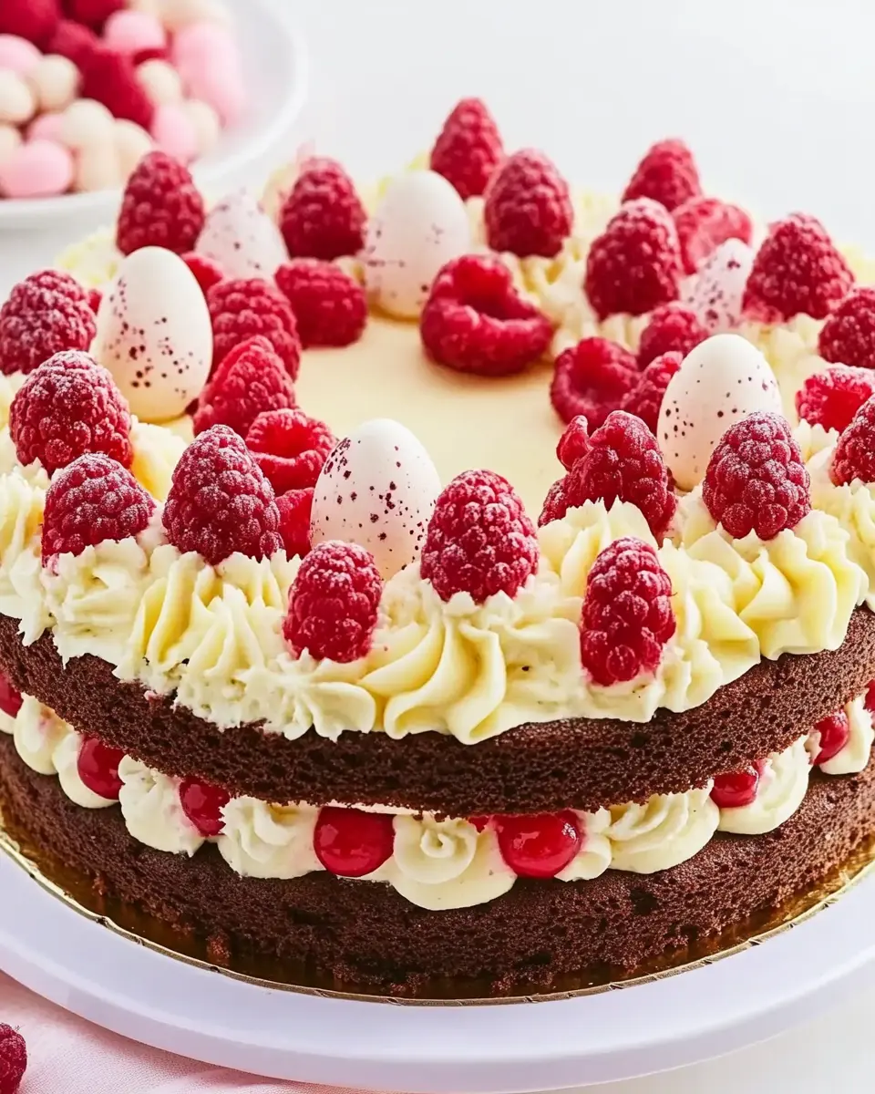 Ostertorte mit Himbeeren: Einfach & Cremig Delight Every Bite 7 irj9z4nfbsjsmm23npsu