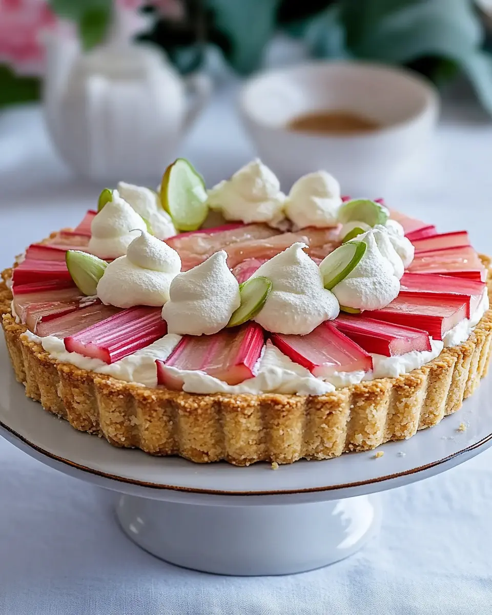 Rhabarber Torte: Fruchtig, cremig & der beste Frühlingsgenuss 5 k95bjl94otaoviaw1npm