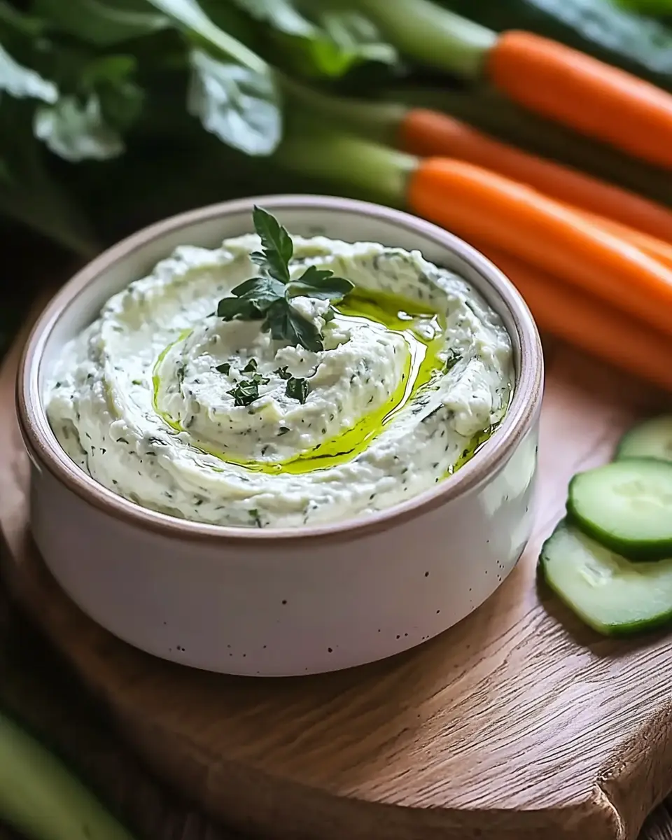 Bärlauch Schafskäse Dip – Cremiger Frühlingsgenuss in Minuten First Image