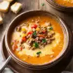 Tomatige Hackfleisch-Käse-Suppe: 45-Minuten-Wunder für kalte Tage First Image