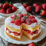 Erdbeer Schmandkuchen – Bestes cremiges Rezept First Image