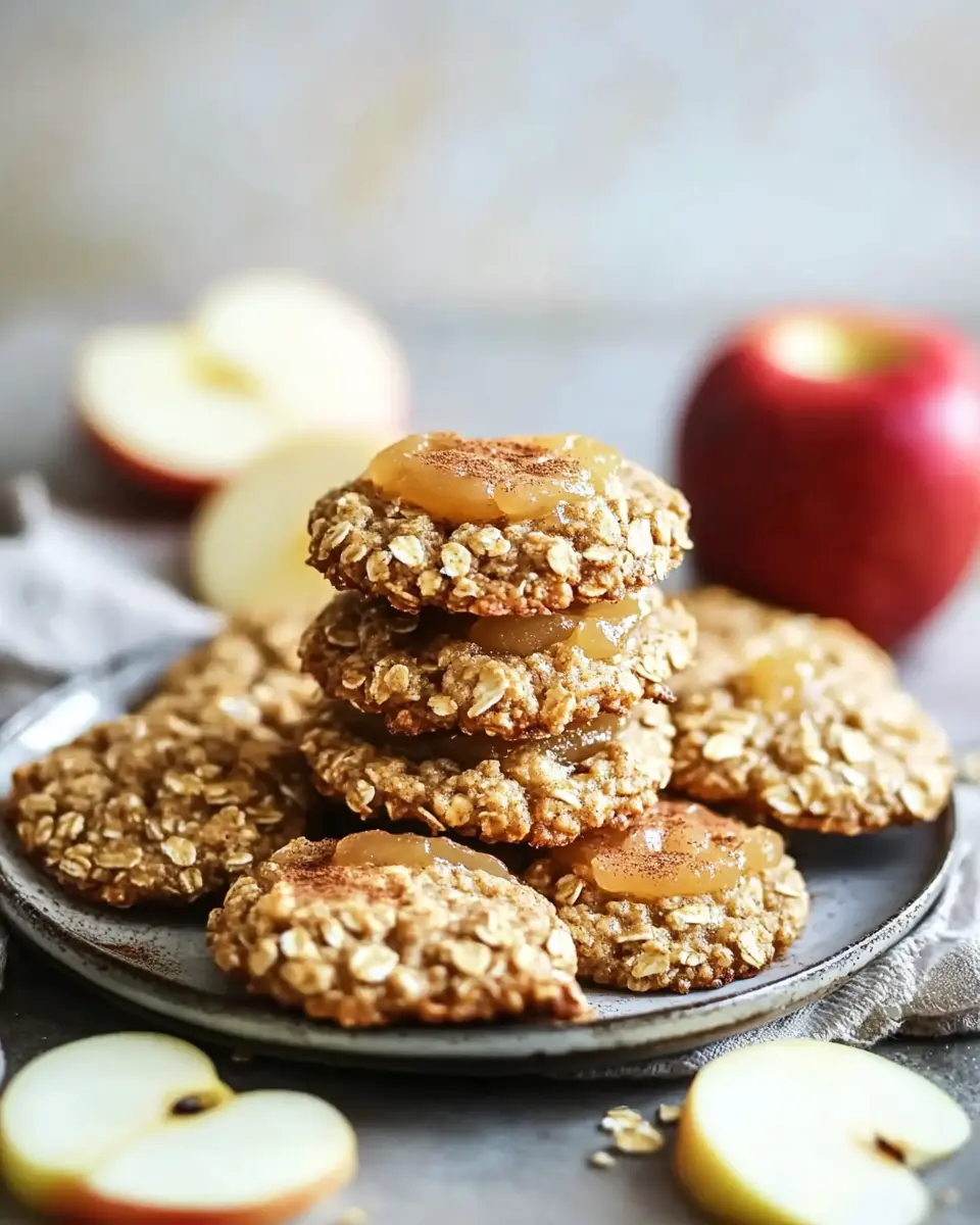 Haferflockenkekse mit Apfelmus – Gesund, weich & einfach lecker 5