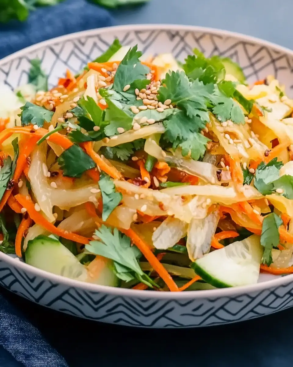 Dumm Salat – Genialer Asiatischer Salat, der süchtig macht First Image