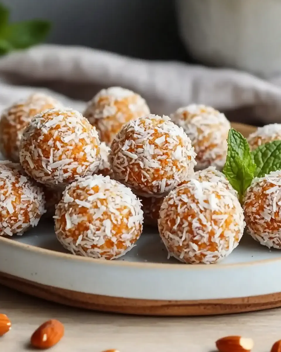Karottenkuchen Energiebällchen – Gesunder Snack ohne Backen First Image