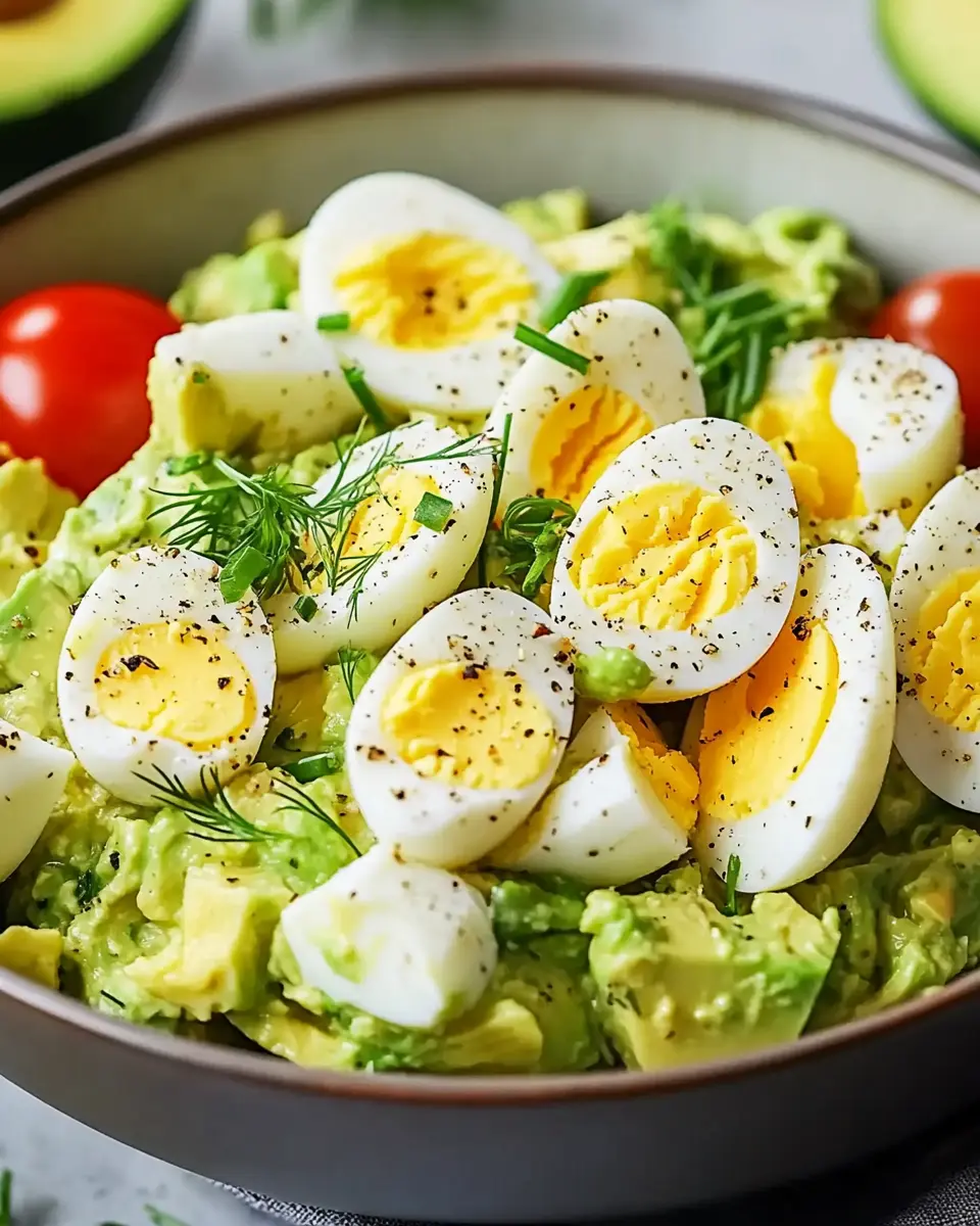 Avocado Eier Salat: Cremiger Genuss für jeden Tag, einfach! 7