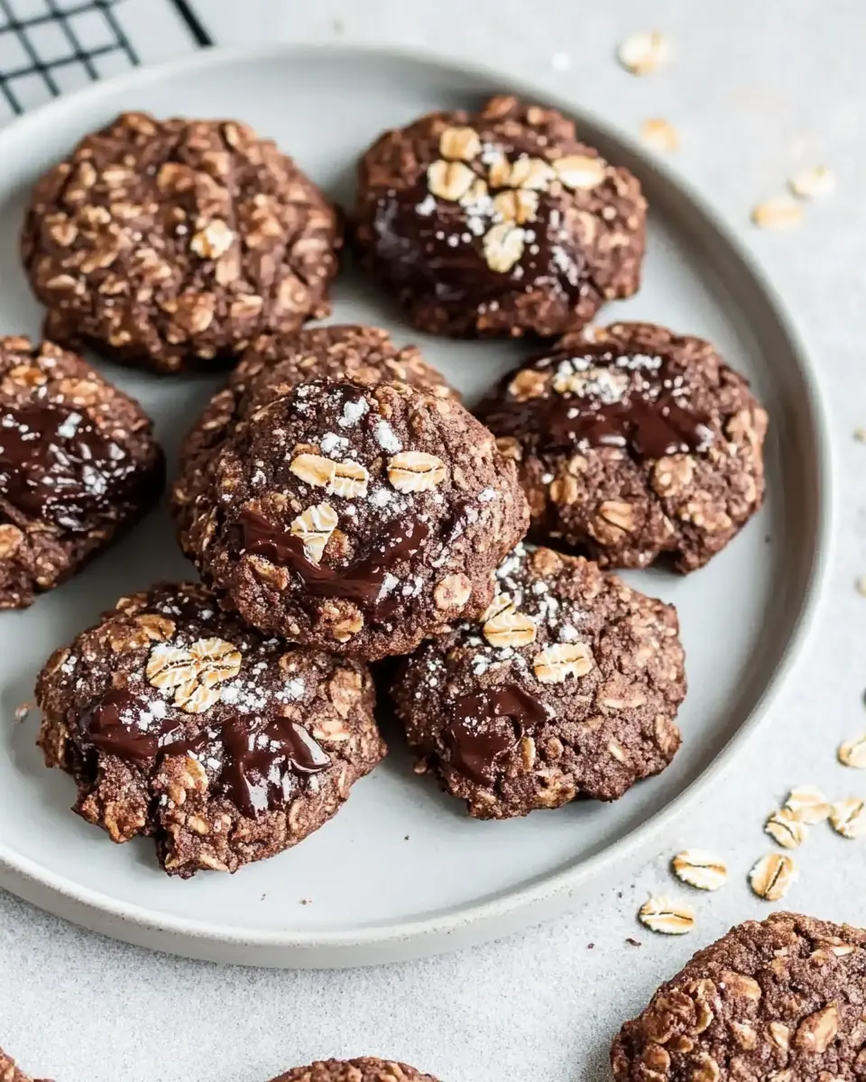 Schoko Hafer Cookies ohne Mehl – Schnell, Vegan & Glutenfrei First Image