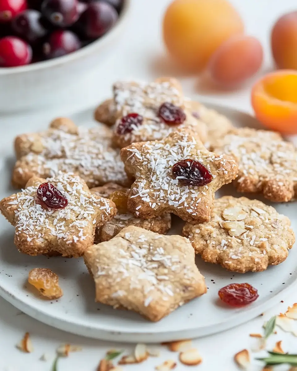 Gesunde vegane Kinder Kekse ohne Zucker und Ei First Image