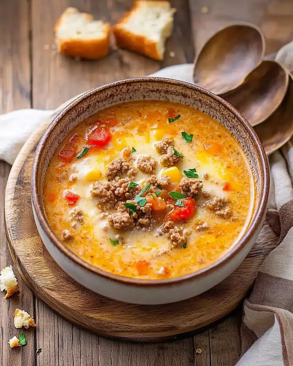 Tomatige Hackfleisch-Käse-Suppe: Ein herzhaftes 45-Minuten-Wunder 5 ukgvanepzsyadcewfdwr