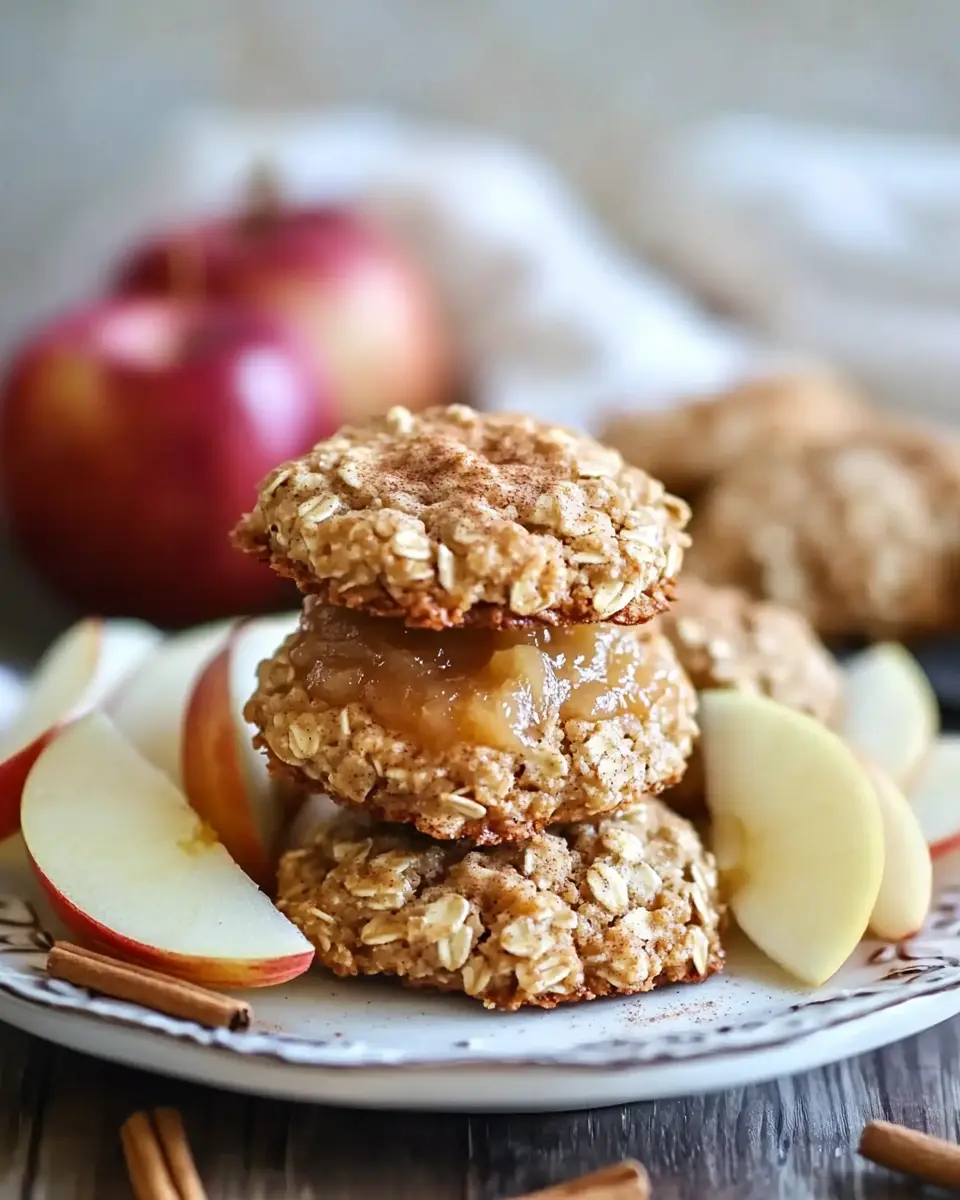 Haferflockenkekse mit Apfelmus – Gesund, weich & einfach lecker 6