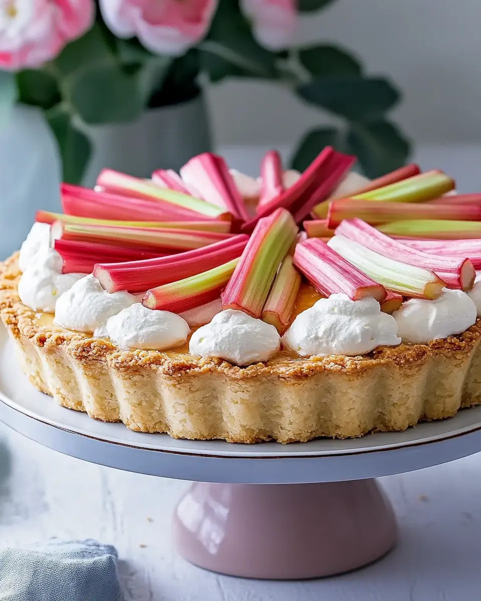 Rhabarber Torte: Fruchtig, cremig & der beste Frühlingsgenuss 6