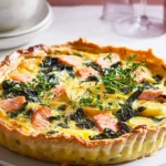 Lachs-Kartoffel-Mangold-Quiche First Image