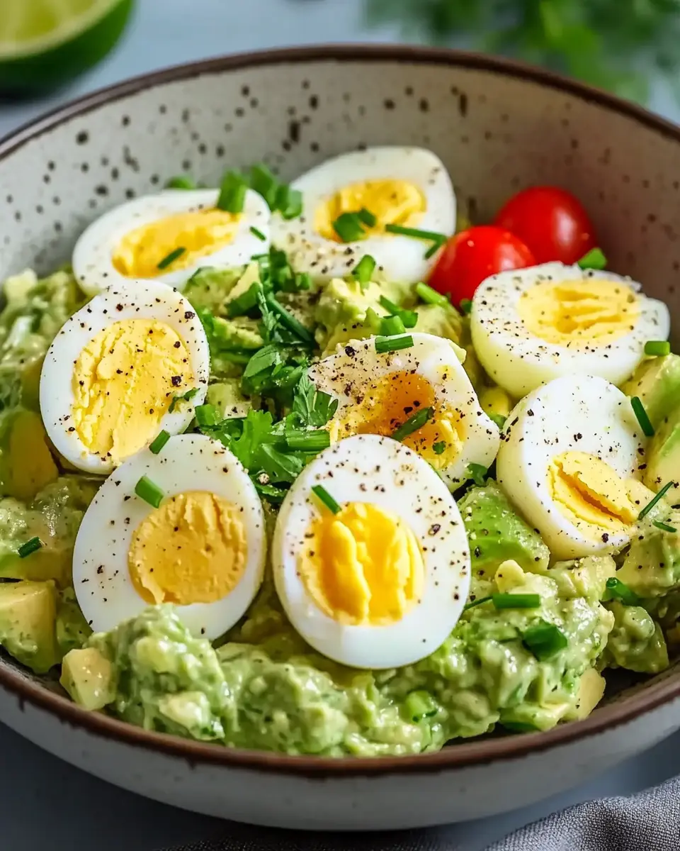 Avocado Eier Salat: Cremiger Genuss für jeden Tag, einfach! 5