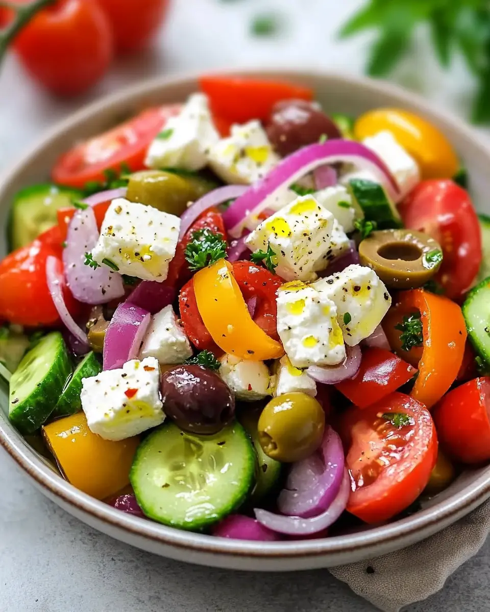 Griechischer Bauernsalat: The Best Fresh Twist on Tradition 5