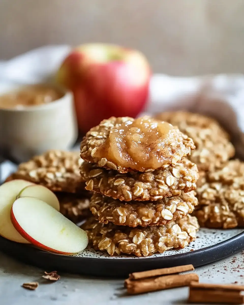 Haferflockenkekse mit Apfelmus – Gesund, weich & einfach lecker 7