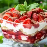 Erdbeer Tiramisu – Das beste fruchtige Sommerdessert First Image