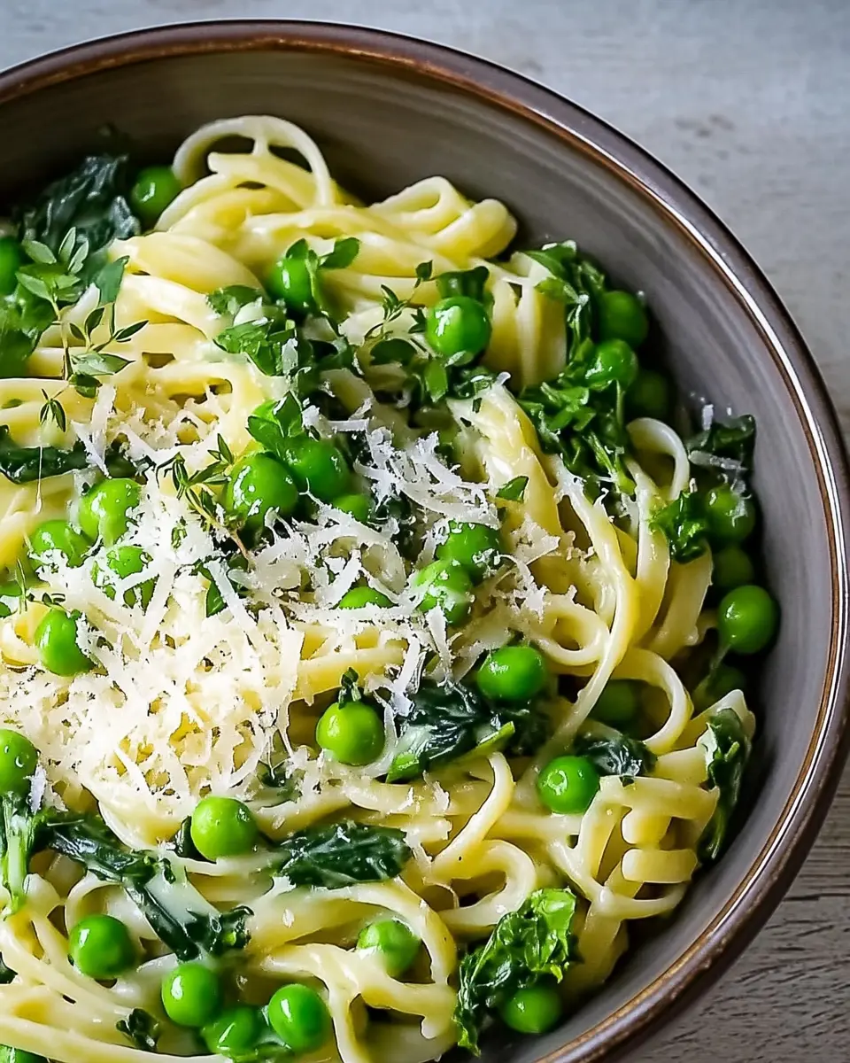 Frühlings Pasta mit grünem Gemüse: Einfache & Frische Genussidee First Image