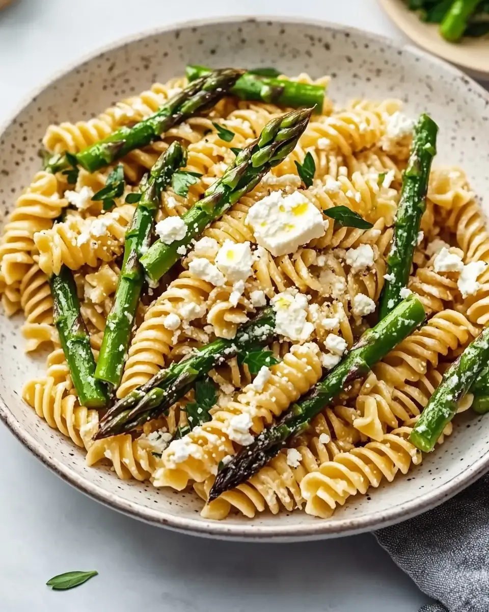 Feta Spargel Pasta Rezept: Cremig, Schnell & Irresistible! 5