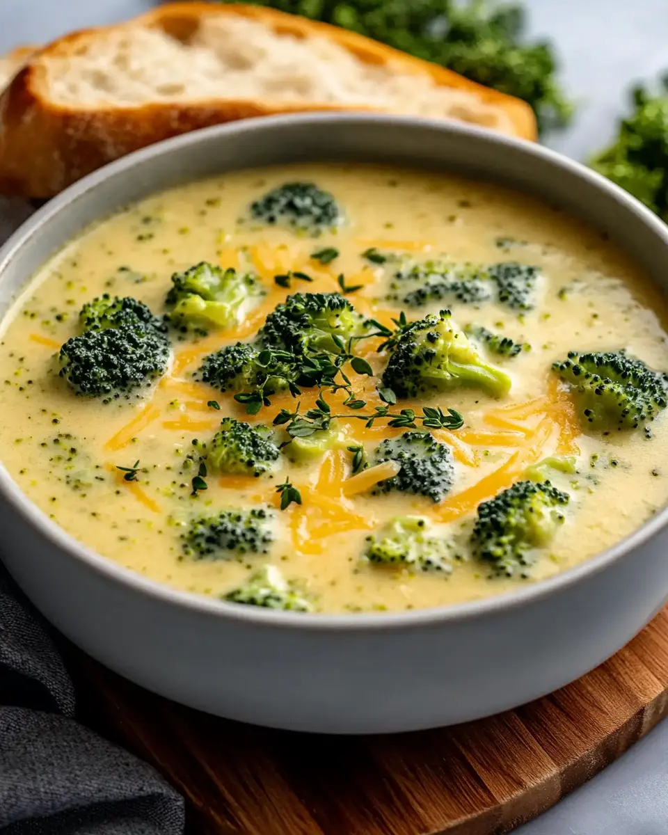 Brokkoli-Käse-Suppe: Mein cremiges Low Carb Rezept für kalte Tage First Image