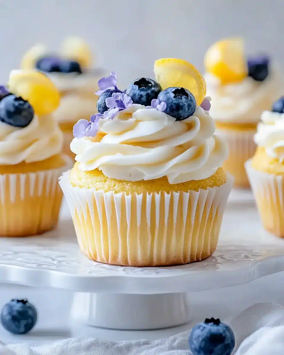 Zitronige Blaubeer Cupcakes: Irresistibly Creamy Frosting! 7 cbcg1nf9les5gzp1n1ie