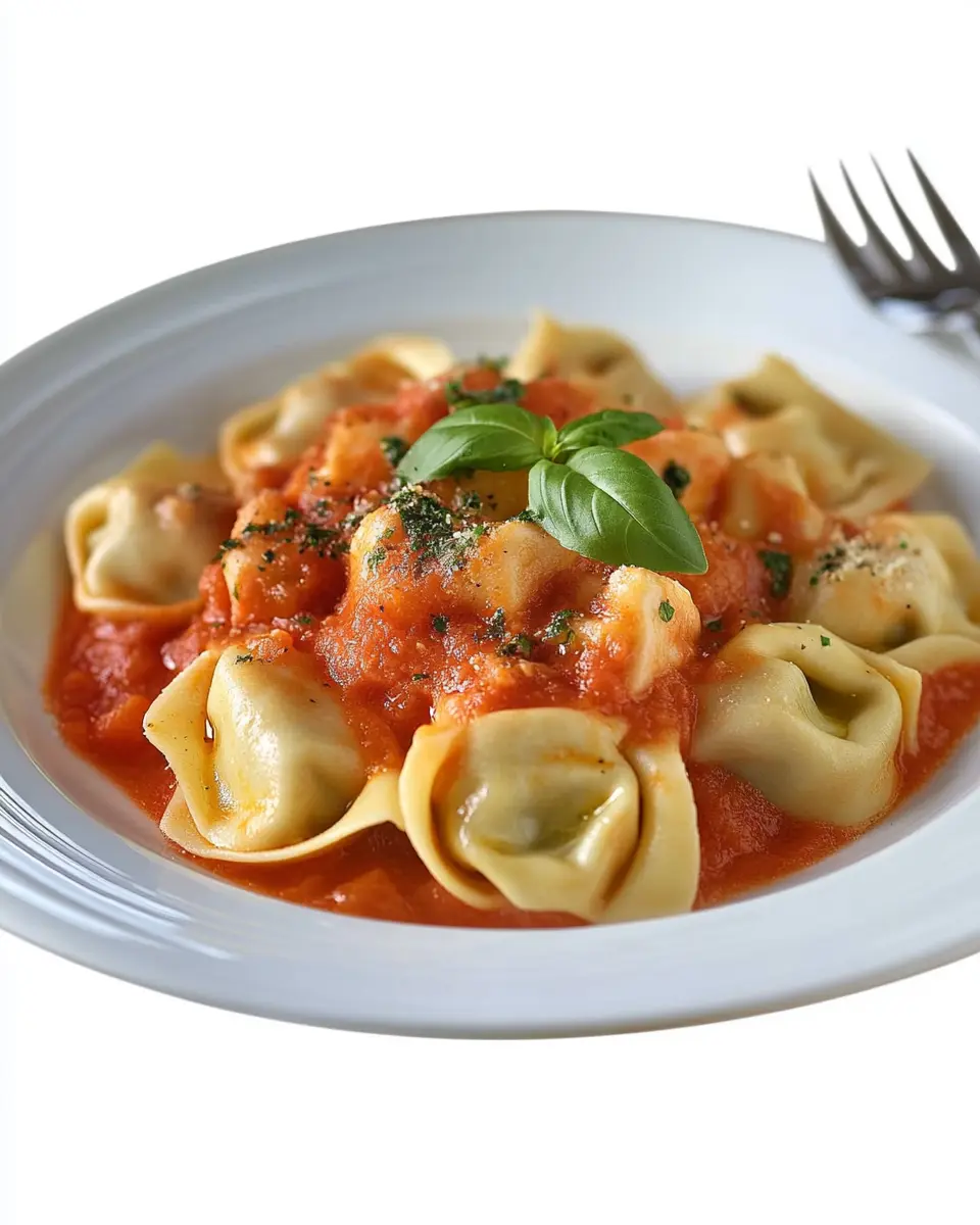 Tortellini mit Tomaten-Käse-Sauce: Easy Comfort in Every Bite