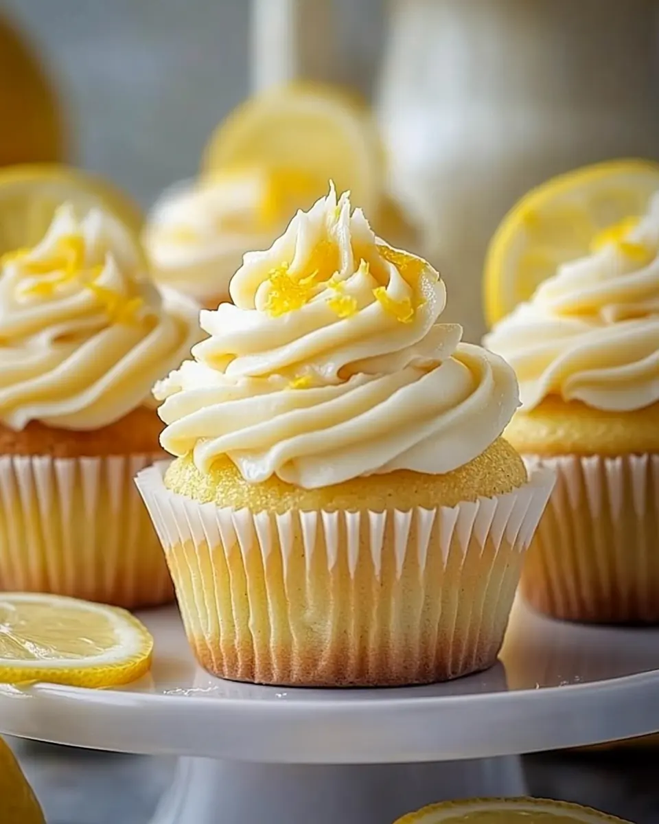 Zitronen Buttermilch Cupcakes: Juicy & Creamy Delight! 7