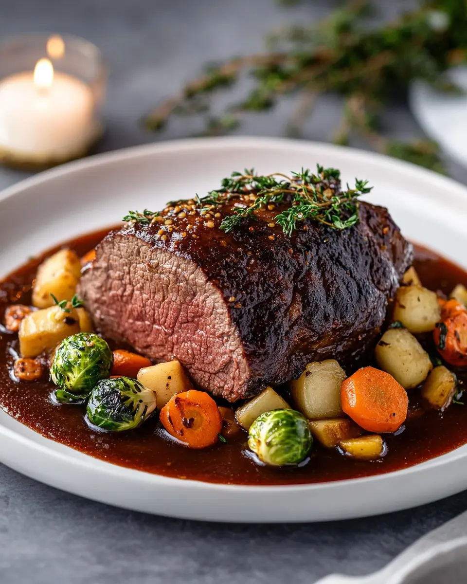 Rinderbraten in Rotweinsauce: Indulgent Comfort with Winter Veggies 7