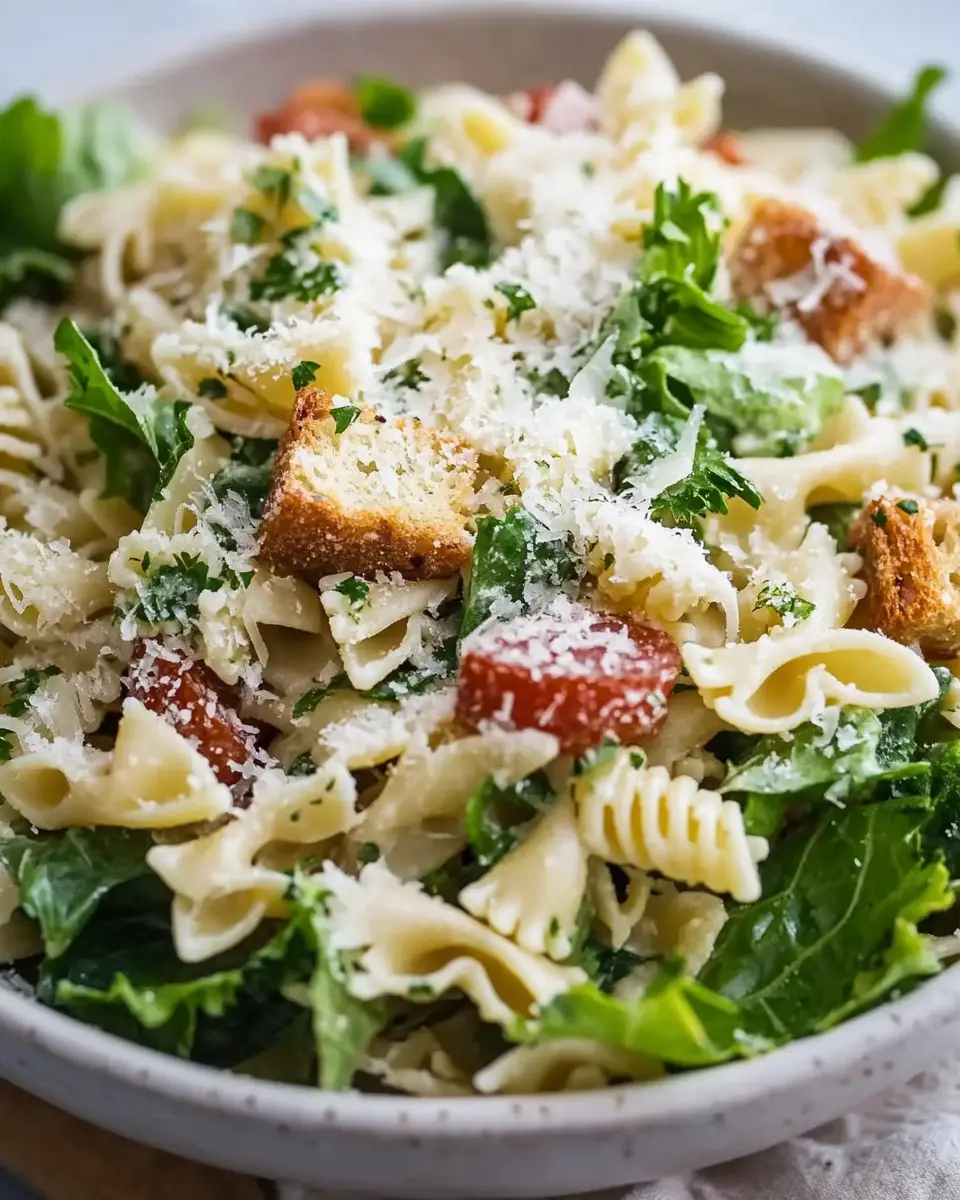 Caesar Pasta Salat First Image