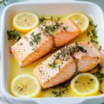 Einfacher Zitronen Lachs im Ofen First Image