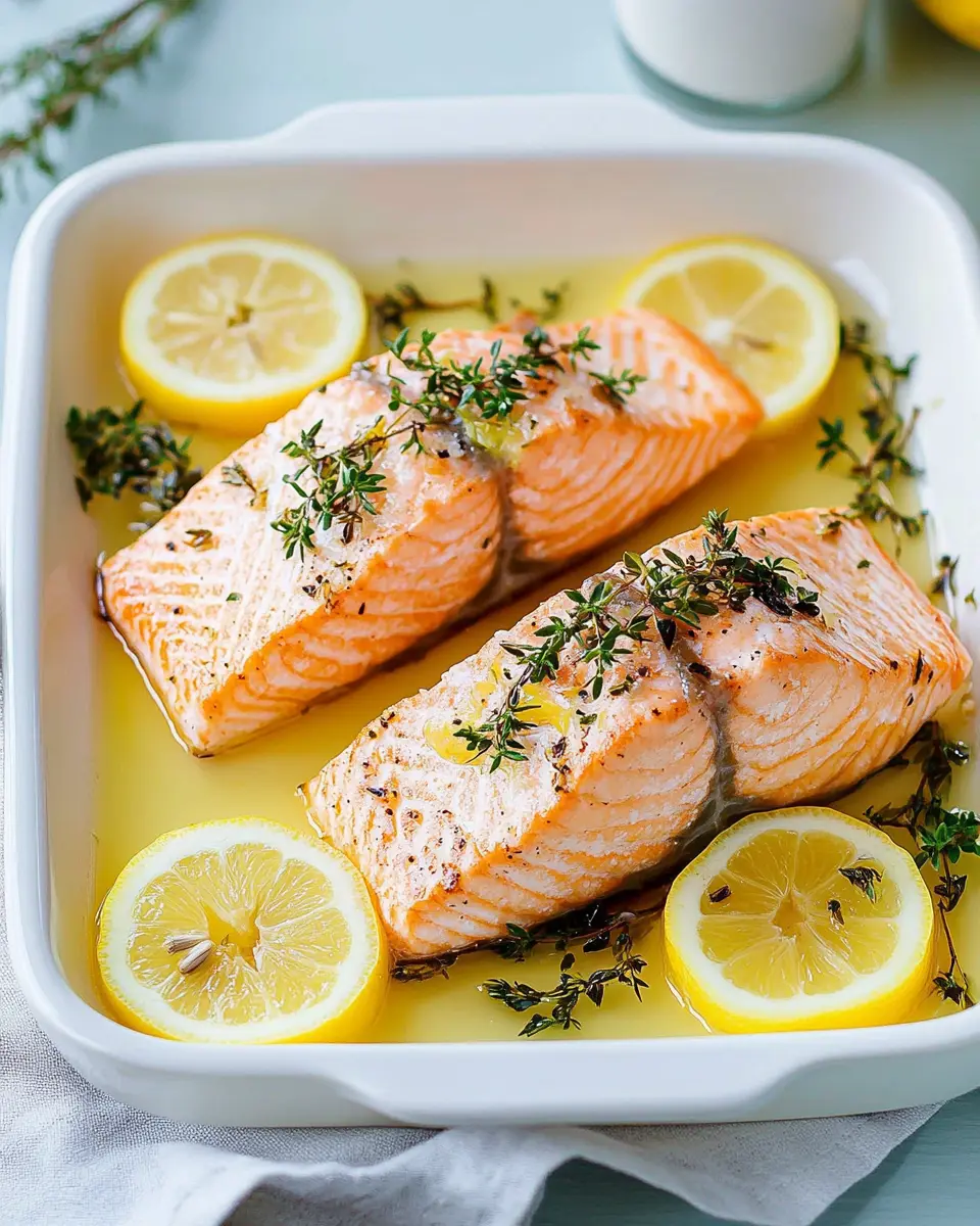 Einfacher Zitronen Lachs im Ofen First Image