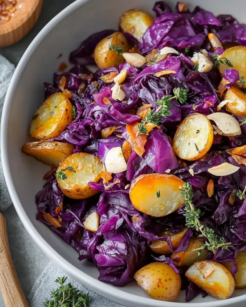 Rotkohl Pfanne mit Kartoffeln: A Cozy, Comforting Delight 6