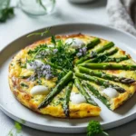 Spargel Frittata mit frischen Kräutern – Bestes Rezept First Image First Image