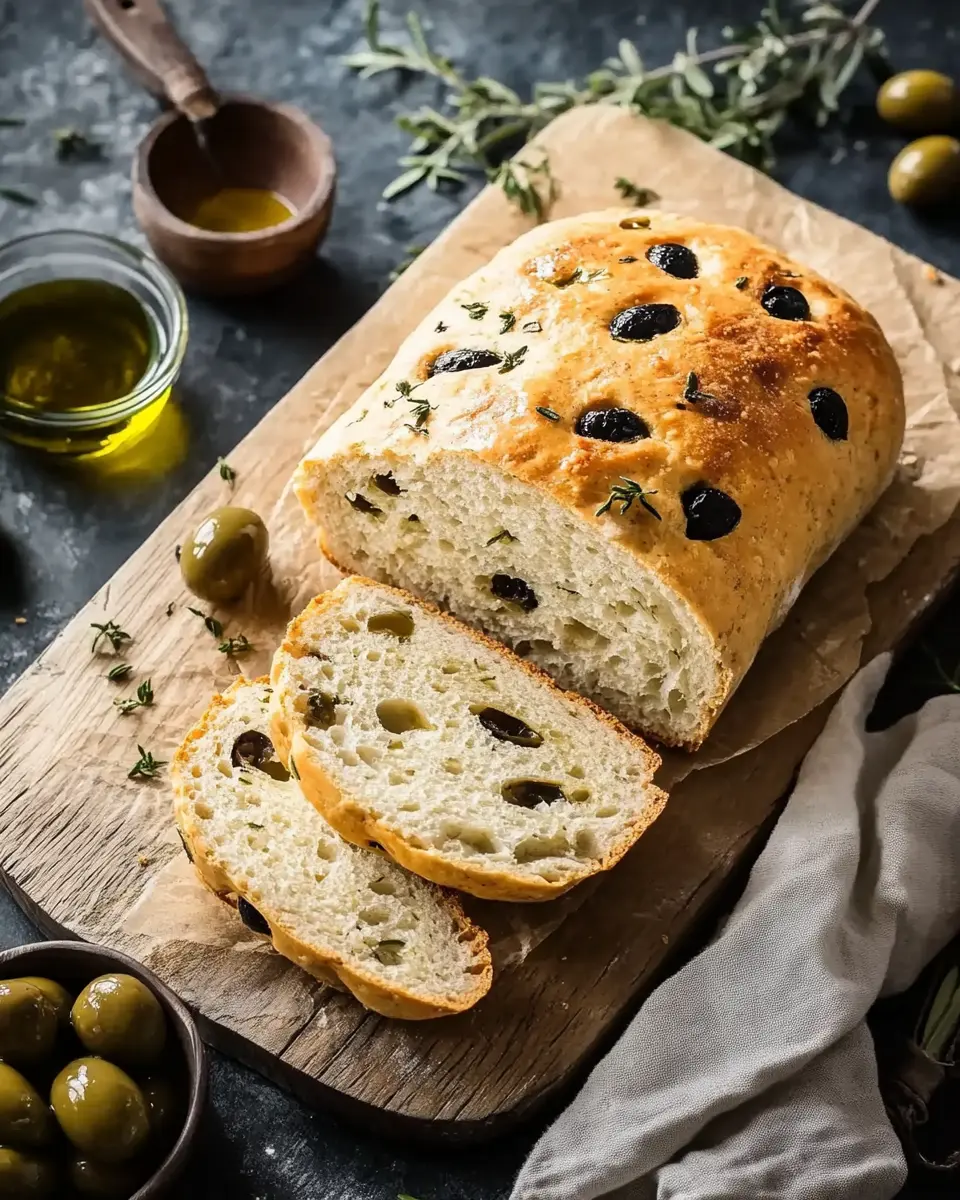 Würziges Olivenbrot Rezept – Einfach & Schnell für Genussmomente 5 ircu54yaoefjw7aucmeg