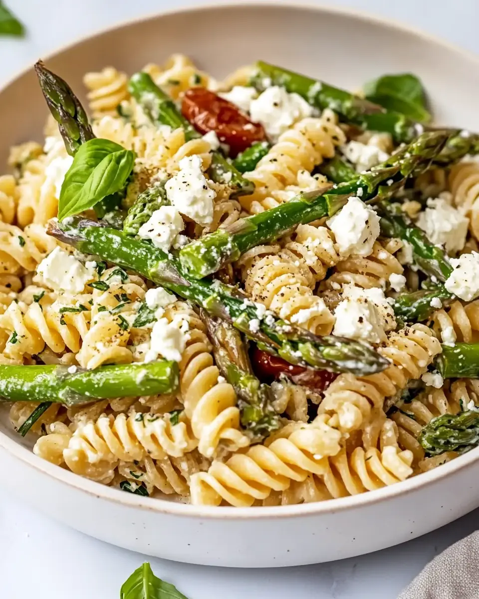 Feta Spargel Pasta Rezept: Cremig, Schnell & Irresistible! 6